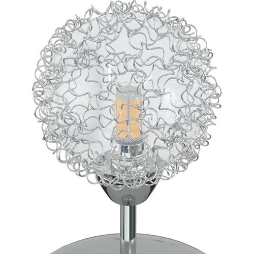Loftlampe med skærme i trådnet til 5 G9 LED-pærer