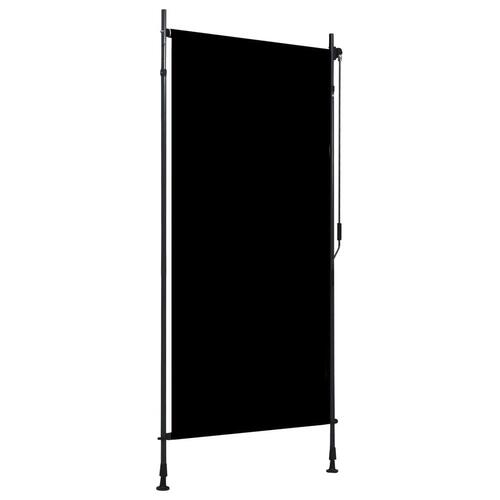 Udendørs rullegardin 100x270 cm antracitgrå