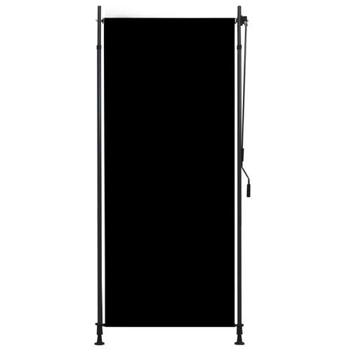 Udendørs rullegardin 100x270 cm antracitgrå