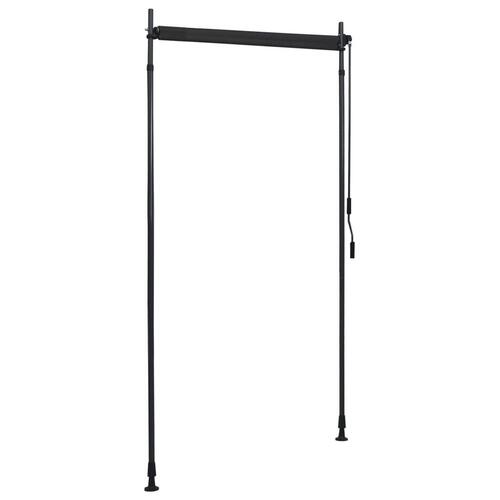 Udendørs rullegardin 100x270 cm antracitgrå