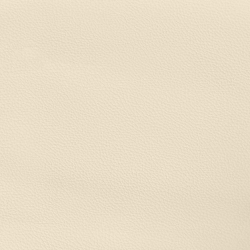 Sengeramme med hovedgærde i kunstlæder - creme, 140x200 cm