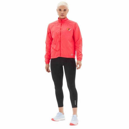 New Balance Printed Impact Run sportsjakke til dame - Orange (XS)
