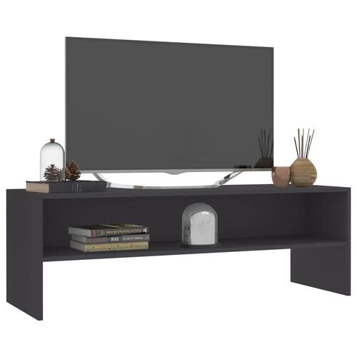 Tv-skab 120 x 40 x 40 cm spånplade grå