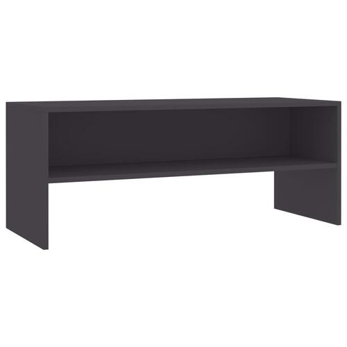 Tv-skab 100 x 40 x 40 cm spånplade grå