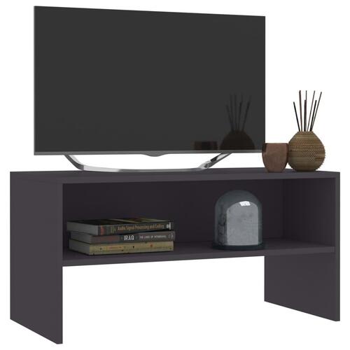 Tv-skab 80 x 40 x 40 cm spånplade grå