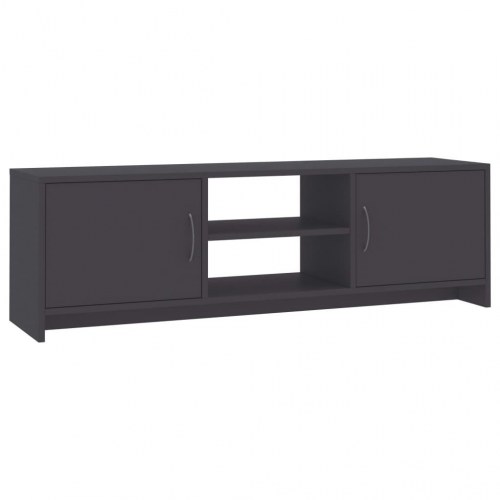 Tv-skab 120 x 30 x 37,5 cm spånplade grå