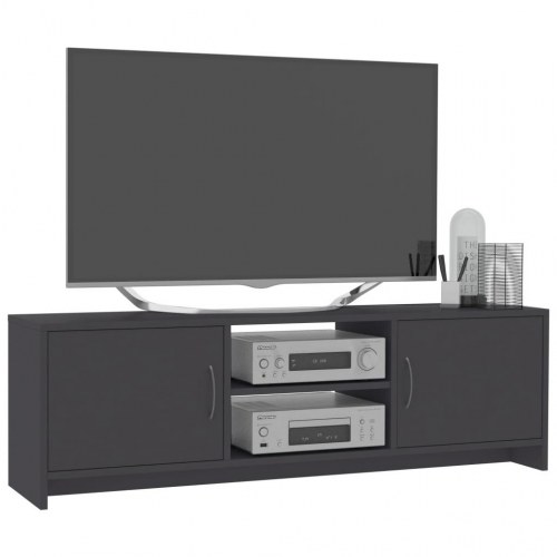 Tv-skab 120 x 30 x 37,5 cm spånplade grå