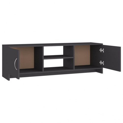 Tv-skab 120 x 30 x 37,5 cm spånplade grå