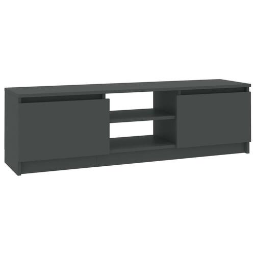 Tv-skab 120 x 30 x 35,5 cm spånplade grå