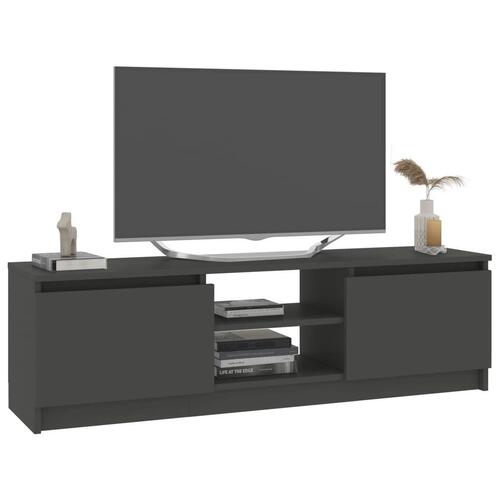 Tv-skab 120 x 30 x 35,5 cm spånplade grå