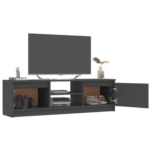 Tv-skab 120 x 30 x 35,5 cm spånplade grå