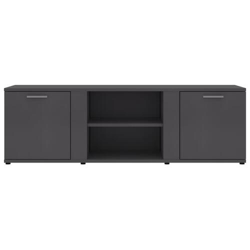 Tv-skab 120x34x37 cm spånplade grå