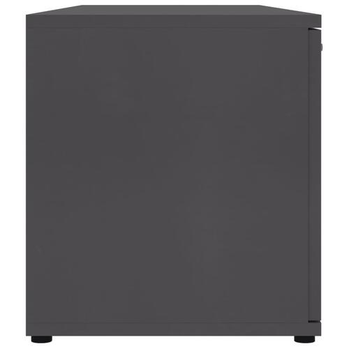 Tv-skab 120x34x37 cm spånplade grå