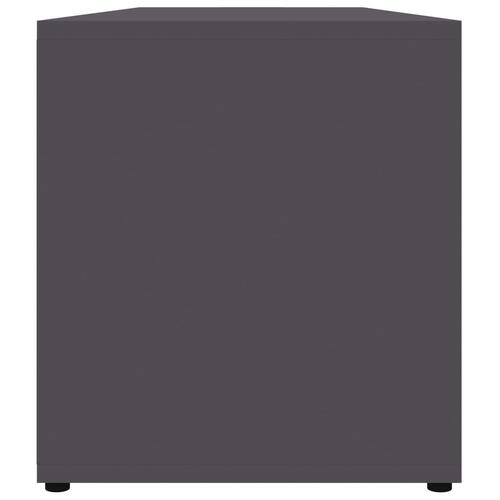 Tv-skab 120x34x37 cm spånplade grå