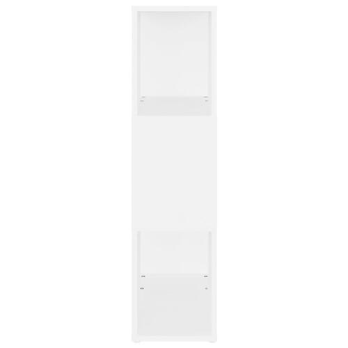 Bogreol/rumdeler 60x24x94 cm spånplade hvid