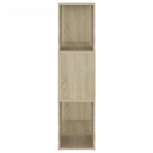 Bogreol/rumdeler 60x24x94 cm spånplade sonoma-eg