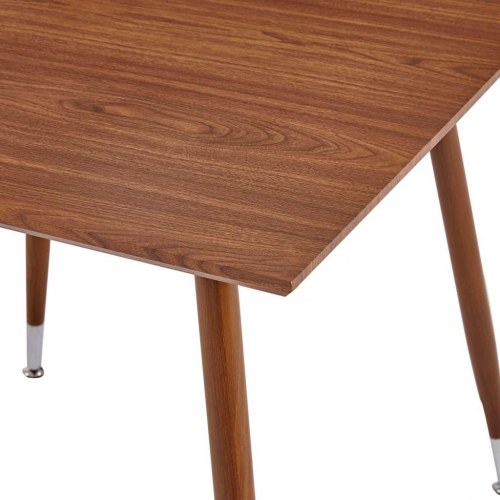 Spisebord 80,5 x 80,5 x 73 cm MDF brun