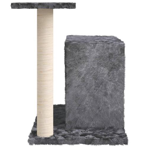 Kradsetræ med sisalstolpe 51 cm mørkegrå