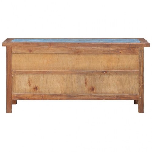 Tv-skab 102x35x50 cm massivt genbrugstræ