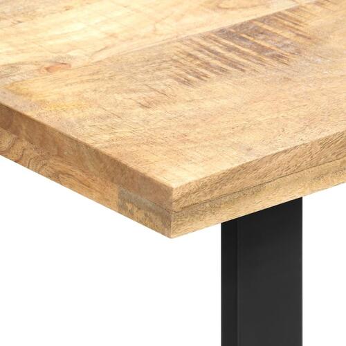 Spisebord 120x60x76 cm massivt mangotræ