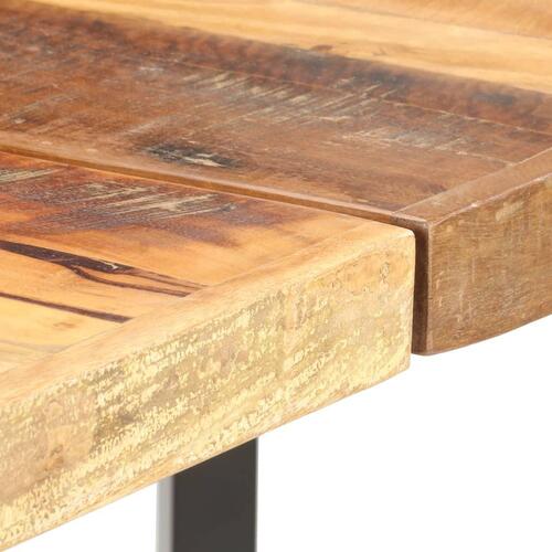 Barbord 180x70x107 cm massivt genbrugstræ
