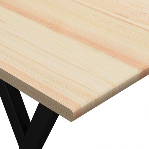 Spisebord 180 x 90 x 76 cm fyrretræ