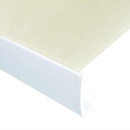 Kassettemarkise m. motor 350x250 cm cremefarvet
