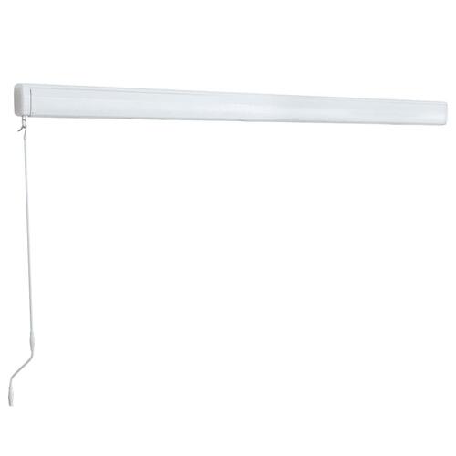 Manuel kassettemarkise 350x250 cm blå og hvid
