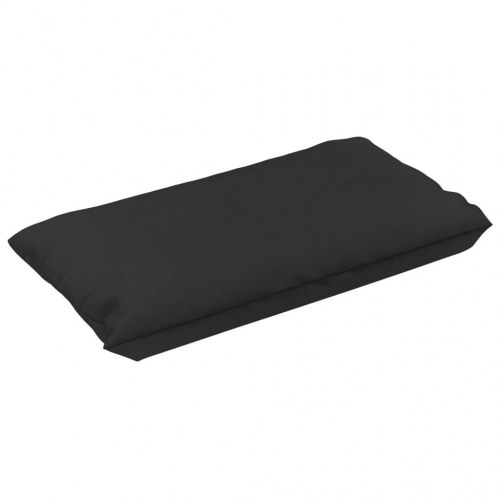 Hynder til pallesofa 2 stk. stof sort
