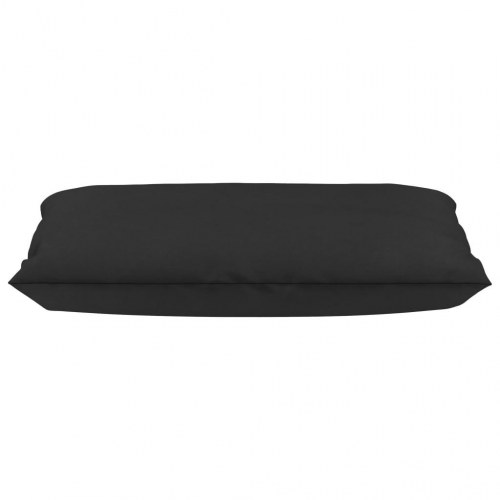 Hynder til pallesofa 2 stk. stof sort