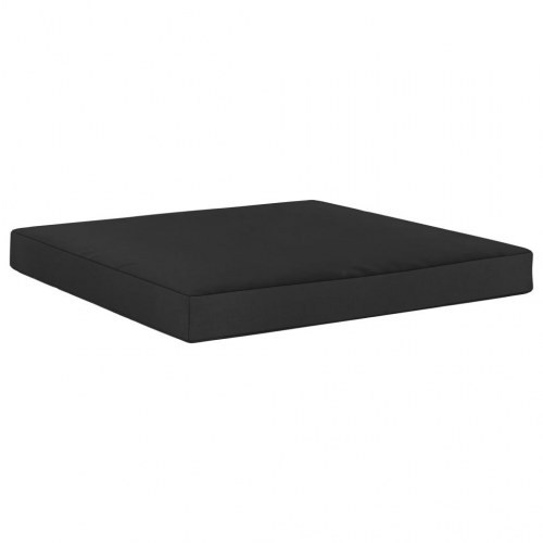 Hynder til pallesofa 2 stk. stof sort