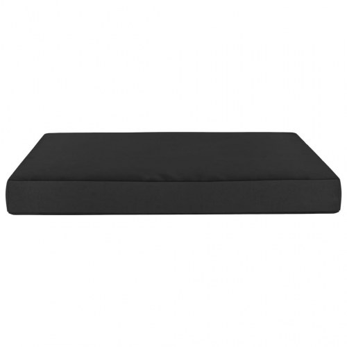 Hynde til pallesofa 60x61,5x6 cm stof sort