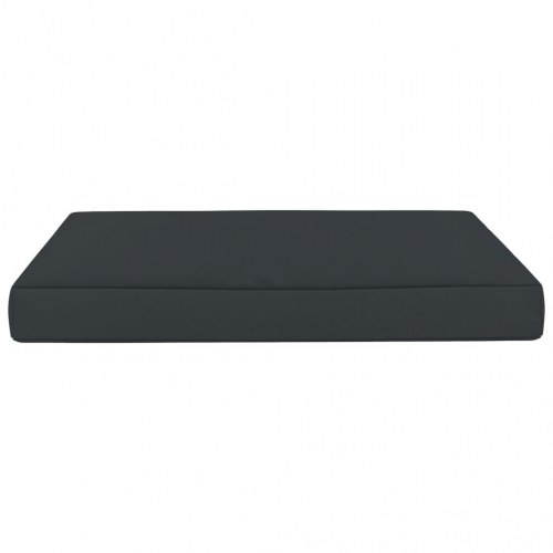 Hynde til pallesofa 60x61,5x6 cm stof antracitgrå