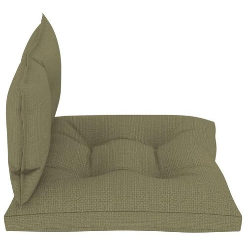 Pallehynder 2 stk. stof beige