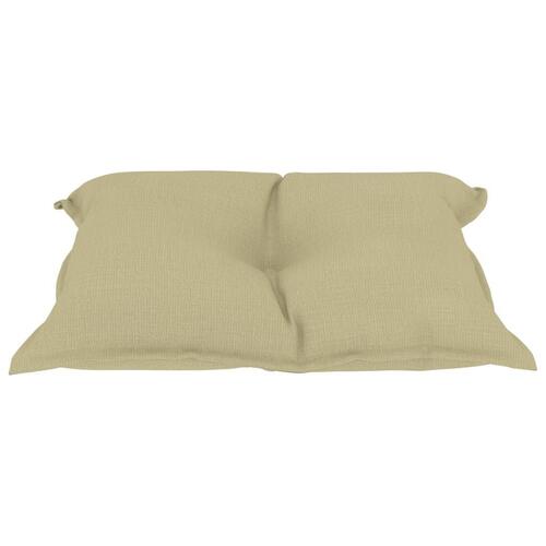 Pallehynder 2 stk. stof cremefarvet