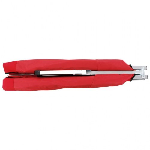 Campingseng 190 x 74 x 47 cm XL rød