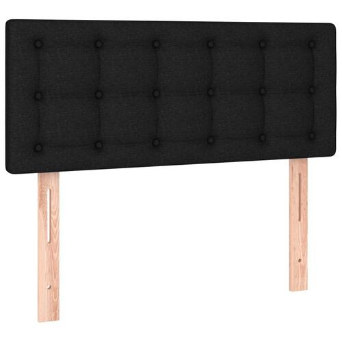 Sengegavl 80x5x78/88 cm stof sort