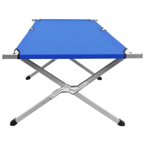 Campingseng 210 x 80 x 48 cm XXL blå