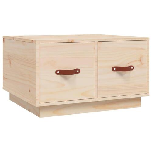 Sofabord 60x53x35 cm massivt fyrretræ
