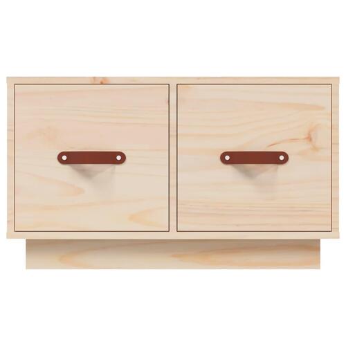 Sofabord 60x53x35 cm massivt fyrretræ