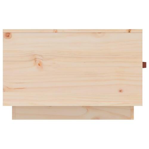 Sofabord 60x53x35 cm massivt fyrretræ