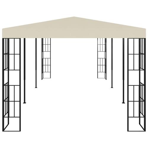 Pavillon 3x6 m cremefarvet