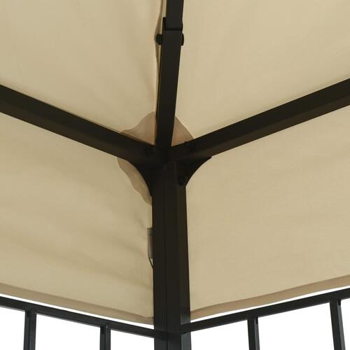 Pavillon 3x6 m cremefarvet