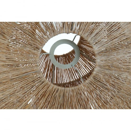 Lampeskærm Natur Jute Metal Tropisk 40 x 40 x 30 cm