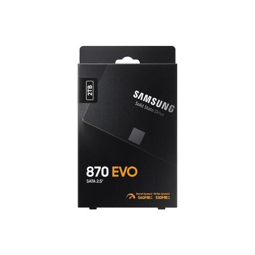 Ekstern harddisk Samsung MZ-77E2T0B/EU 2,5" 2 TB SSD 2 TB HDD