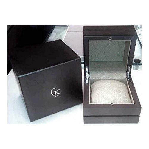 GC Watches herreur X60016G1S - grå skive, brun læderrem (Ø 40 mm)