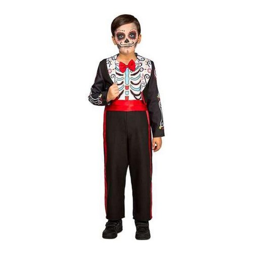 Kostume til børn Día de los Muertos - 5-6 år