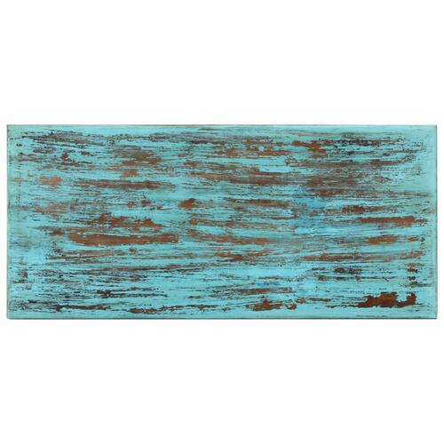 Sofabord 110x50x34 cm massivt genbrugstræ