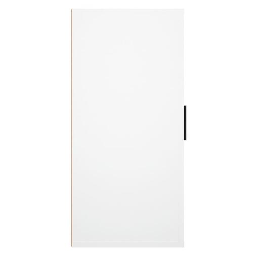Skænk 40x33x70 cm konstrueret træ hvid