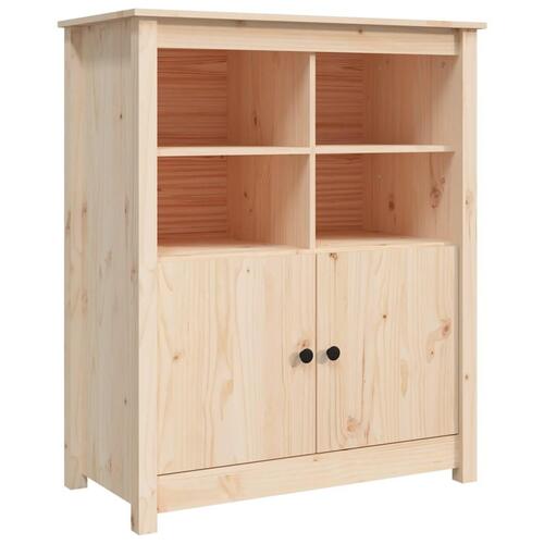 Skænk 83x41,5x100 cm massivt fyrretræ